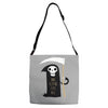 one scythe fits all Adjustable Strap Totes