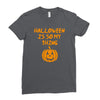 halloween is so my thing Ladies Fitted T-Shirt