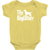 the dogfather labrador retriever white Baby Onesie