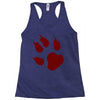 animal feet Racerback Tank