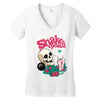 milk shakespeare Women's V-Neck T-Shirt