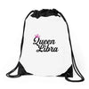 queen libra Drawstring Bags