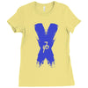 jake paul x blue Ladies Fitted T-Shirt