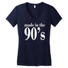 ladies made in the 90s Women's V-Neck T-Shirt