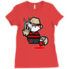 nightmare freddy krueger robert englund horror Ladies Fitted T-Shirt