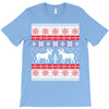 reindeer christmas ugly sweater T-Shirt