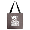 ted fick dich donner Tote Bags