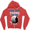Papa And Son Fishing Partners For Life Zipper Hoodie