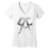canelo eroded Women's V-Neck T-Shirt