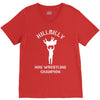 hillbilly hog wrestling champ V-Neck Tee