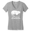 moomin inspired Women's V-Neck T-Shirt