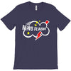 news flash black T-Shirt