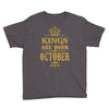 kings are born  october Youth Tee