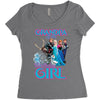 grandpa of the birthday girl Women's Triblend Scoop T-shirt