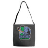 spooky city creatures   hockey team Adjustable Strap Totes