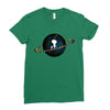 Space Girl Ladies Fitted T-Shirt