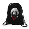 panda stylish Drawstring Bags