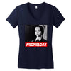 wednesday addams Women's V-Neck T-Shirt