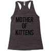 mother of kittens Racerback Tank
