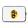 lion yellow Laptop sleeve