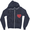 love my dad Zipper Hoodie