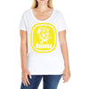 banana!! herren Ladies Curvy T-Shirt