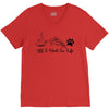 all i need in life V-Neck Tee