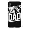 world's okayest dad funny iPhoneX Case