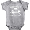 why stop now birthday 1998 Baby Onesie