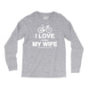 i love when my wife lets me buy another bike Long Sleeve Shirts
