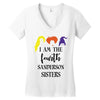 i am the fourth sanderson sister Women's V-Neck T-Shirt