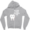 be kind i have fillings too Zipper Hoodie