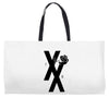 mgk t xx shirt flower black rose Weekender Totes