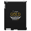 I Wear Gold For My Hero In Haven iPad 3 and 4 Case