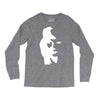 sax player lady face optical illusion Long Sleeve Shirts