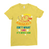 caring for animals isn't what i do it's who i am Ladies Fitted T-Shirt