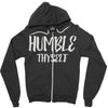 humble thyself Zipper Hoodie