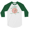 pizza math 3/4 Sleeve Shirt