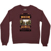 Never Underestimate A Man Who Watches The 100 And Was Born in December Crewneck Sweatshirt