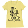 crochet knitting Ladies Fitted T-Shirt