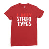 i defy stereotypes Ladies Fitted T-Shirt