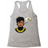 hey auntie Racerback Tank