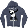 dab life Zipper Hoodie