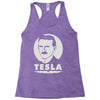 nikola tesla (2) Racerback Tank