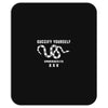 Guccify Yourself White Black White Mousepad