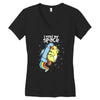 i need my space Women's V-Neck T-Shirt