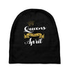 queens are born in april Baby Beanies