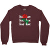Love Rose Crewneck Sweatshirt