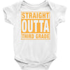 straight outta third grade Baby Bodysuit