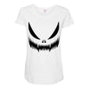 pumpkin face Maternity Scoop Neck T-shirt